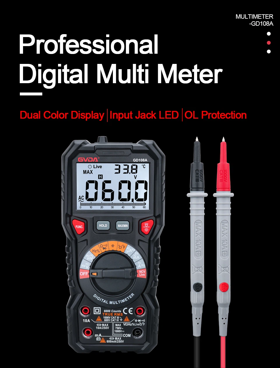 2. Multimter 6000 counts