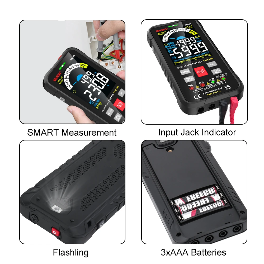 3. Multimeter 1000V 10A