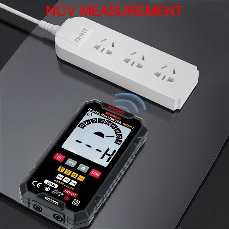 4000 Counts Auto Range Smart Multimter