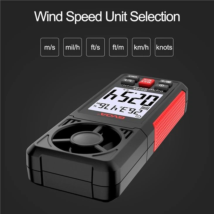 Outdoor Wind Speed Gauge