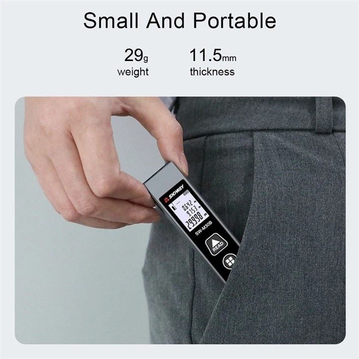 Rechargeable Mini Laser Distance Meter
