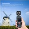 Wind Speed Gauge Temperature Meter