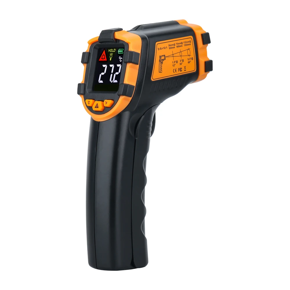 1 Laser temperature gun IR Thermometer for cooking